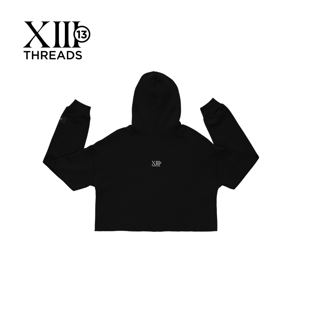 XIII Threads Women's Cropped Hoodie – Make Your Mark