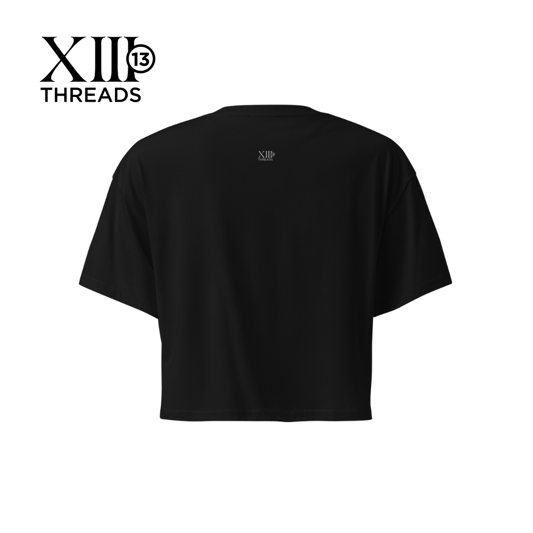 XIII Threads Women's Cropped Tee – Make Your Mark