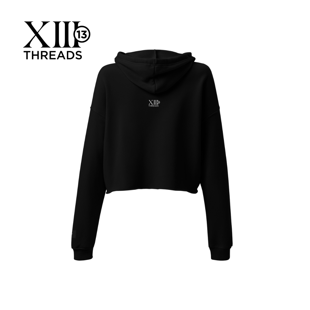 XIII Threads Women's Cropped Hoodie – Make Your Mark