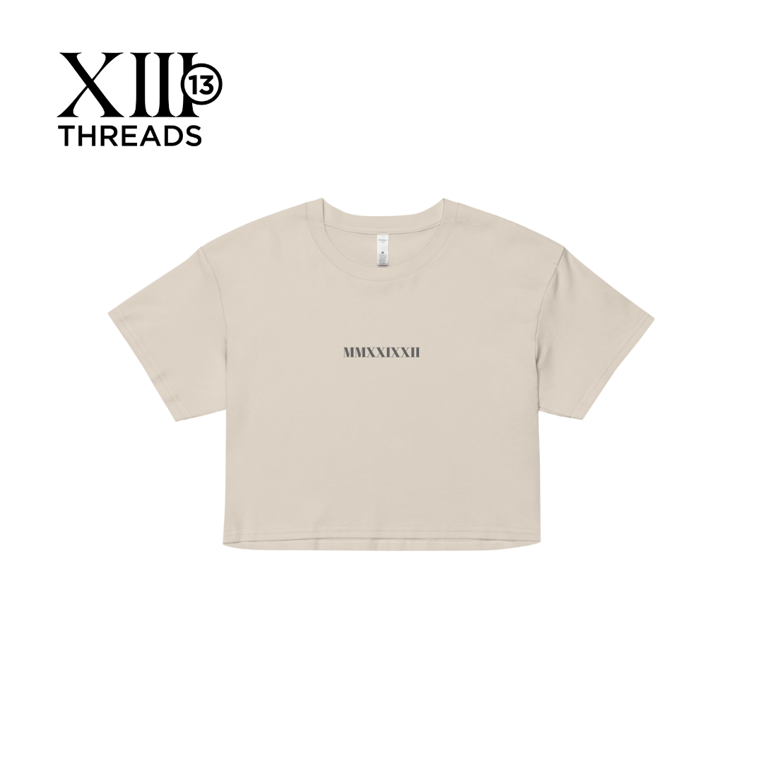 XIII Threads Women's Cropped Tee – Make Your Mark