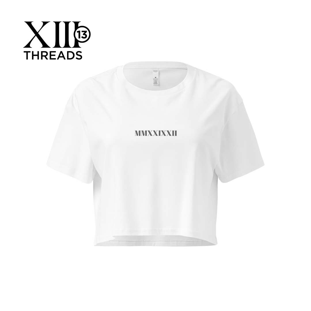 XIII Threads Women's Cropped Tee – Make Your Mark