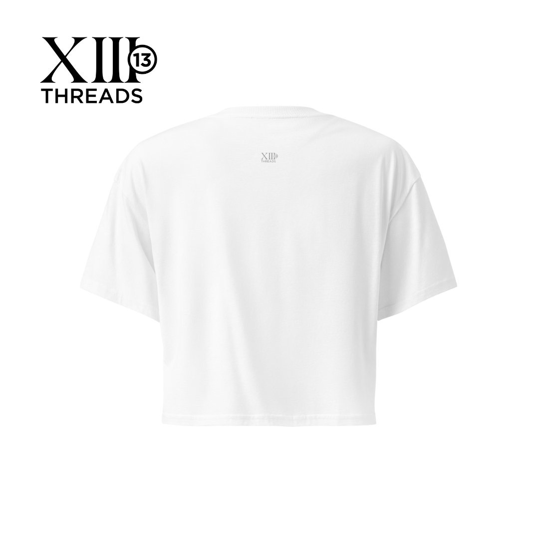 XIII Threads Women's Cropped Tee – Make Your Mark