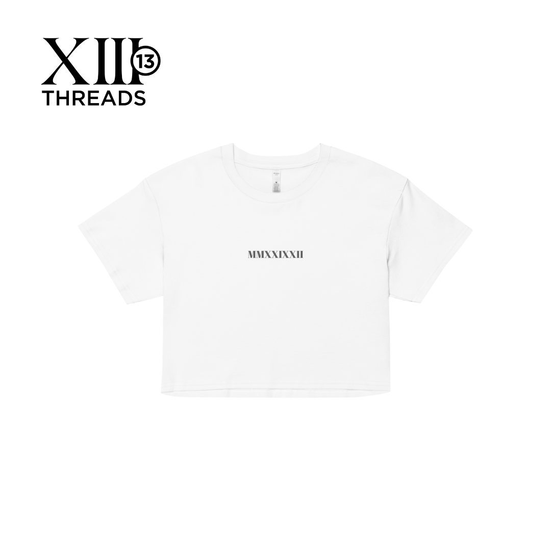 XIII Threads Women's Cropped Tee – Make Your Mark